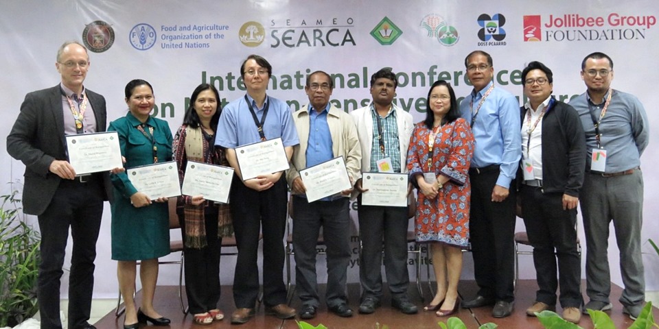 Resource persons of the parallel session organized by SEARCA.