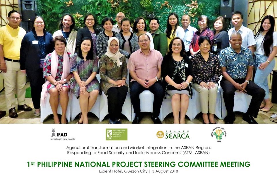 atmi asean da organize 1st national project steering committee meeting philippines 01