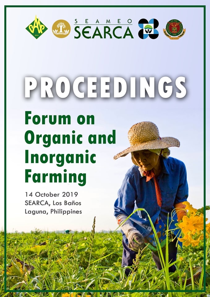 proceedings forum organic inorganic farming now available online 01