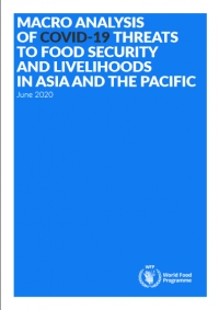 Macro Analysis of COVID-19 - Threats to Food Security and Livelihoods in Asia and the Pacific, June 2020
